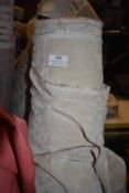 *~15m x 1.4m Roll of Dark Cream Fabric