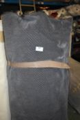 *35m Charcoal Grey Pile Upholstery moquette Fabric