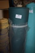 *~110m x 1.4m Roll of Bottle Green Lining Fabric