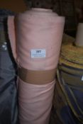 *~25m x 1.4m Roll of Dark Peach Fabric