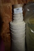 *~5m x 1.4m Roll of Dark Cream Design Fabric