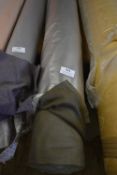 *~10m x 1.4m Roll of Olive Green Fine Corduroy Fabric