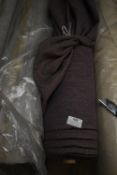 *~38m x 1.4m Roll of Purple & Beige Fabric