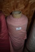 *~30m x 1.2m Roll of Pale Salmon Fabric