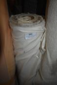 *~40m x 1m Roll of Light Ecru Fabric