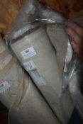*~5m x 1.4m Roll of Taupe & Ecru Fabric