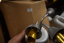 *Four Boxes of 24 Three Spot Ceiling Light Fittings