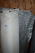 *~45m x 1.4m Roll of Silver Glitter Fabric