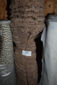 *~8m x 1.4m Roll of Dark Taupe Corduroy jumbocord type Type Fabric