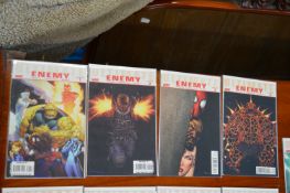 Twelve Marvel Comics: Ultimate Enemy, Mystery, and Doom Issues 1 - 4