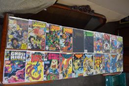 ~23 Marvel Comics Including Dark Hold, Ghost Rider, and Blaze