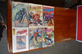 Six Marvel The Sensational Spiderman Comics