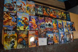 ~28 Marvel Graphic Novels Including Various Fantastic 4