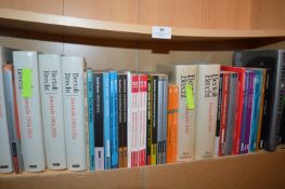 ~40 Volumes Br-Br Including Bertolt Brecht, And Howard Brenton