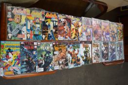~45 Marvel Comics Including Hercules, Ms. Marvel, Punisher, Cage, Thor, etc.