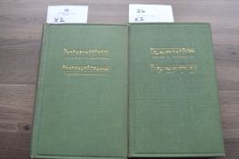 Medieval Stage by E.K. Chambers Volumes 1 & 2 First Edition, Published by The Clarendon Press