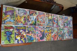 ~25 Marvel Infinity Gauntlet Crossover Comics Including Silver Surfer, Sleepwalker, Cloak &