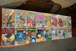 ~18 Marvel Comics Including Hawkeye, Ms. Marvel, Winter Soldier, Fool Killer, Dexter, etc.