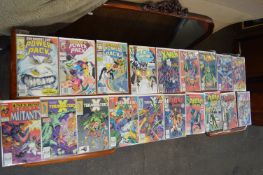 ~19 Marvel Inferno Comics Including X-Men, Power Pack, X-Terminators, and The New Mutants