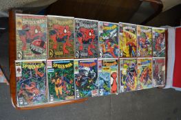 Fourteen Marvel Spiderman Comics Including Issue #1 Collectors Editions, Perceptions Parts 1 – 4,