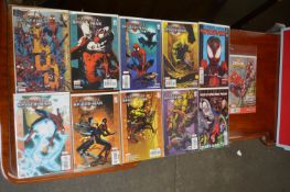 Eleven Marvel Ultimate Spiderman Comics