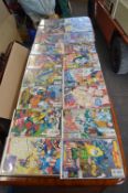 ~26 Marvel Comics Including Spiderman, Thor, Ironman, Silver Surfer, etc.