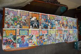 ~18 Marvel Silver Sable & The Wild Pack Comics