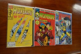 Three Marvel Wolverine Comics