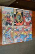 Six Marvel Wonder Man Comics