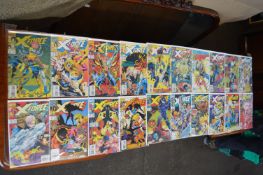 ~35 Marvel X-Force Comics Including Four Copies of Issue 1
