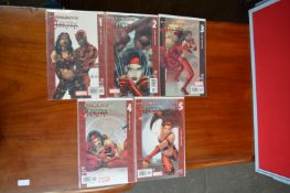 Marvel Comics Ultimate Elektra Issues 1 - 5