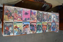 24 Marvel Spiderman Comics Including Spiderman and The X-Men, and Marvel Knights Issues 1 - 18