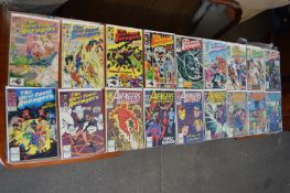 ~34 Marvel West Coast Avengers Comics Including