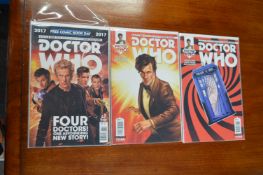 Three Dr. Who Comics