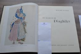 In Search of Diaghilev by Richard Buckle First Edition 1955, Published by Sedgewick & Jackson