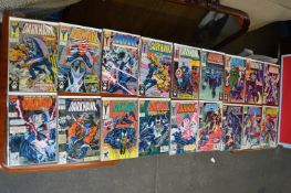 ~33 Marvel Dark Hawk Comics