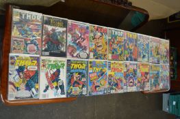 ~21 Marvel The Mighty Thor Comics Including Two Annuals