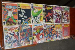 ~12 Marvel Web of Spiderman Comics and Giant Sized 30th Anniversary Special