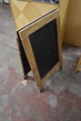 A-Frame Blackboard