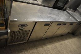 *Foster Stainless Steel Four Door Refrigerated Cabinet