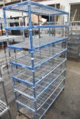 *Eight Tier Shelving 120x45cm x 180cm tall
