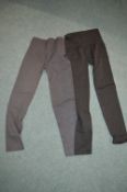 *Ellen Reyes Fleece Lined Seamless Leggings 2pk Size: S