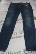 Replay Blue Denim Jeans Size: 32