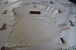 Fendi Cream T-Shirt Size: M