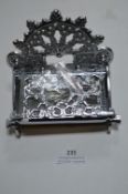 *Reproduction Toilet Roll Holder with Chrome Finis
