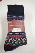 *Kuki Nordic Collection Boot Socks 4pk Size: 7-11