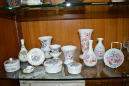 Wedgwood Small Vases etc. Kutani and Meadow Sweet