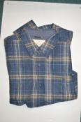 *Weatherproof Vintage Gent’s Blue Plaid Shirt Size: L