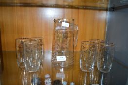 Lemonade Glass and Jug Set