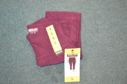 *Kirkland Lady’s Purple Brushed Leggings Size: S